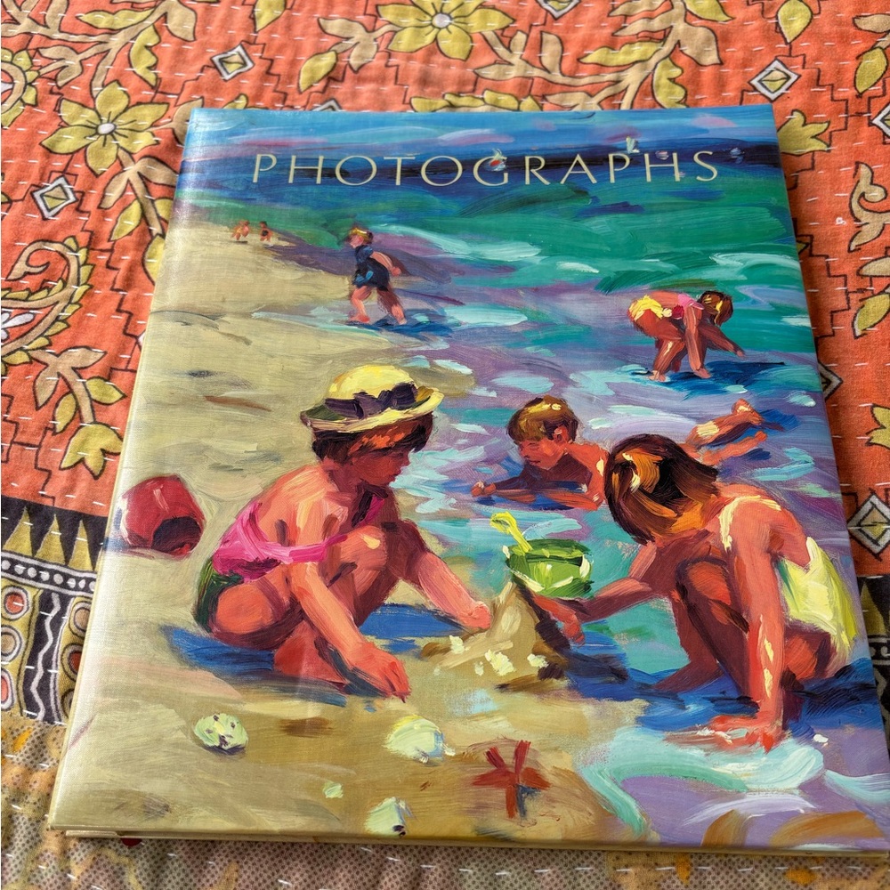 Colorful Beach Scene Photo Album by Hallmark Vintage Beach Decor